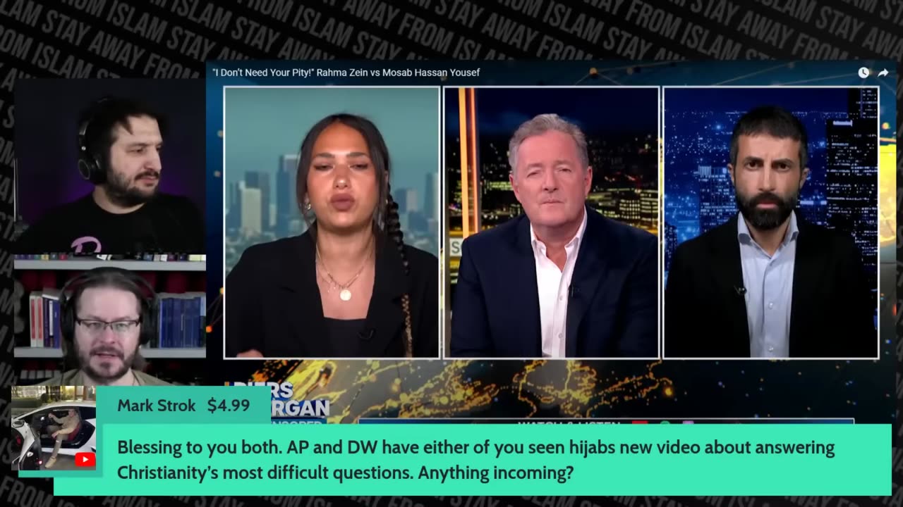 Ex-Hamas Mosab EDUCATES Pro-Palestinians on Piers Morgan