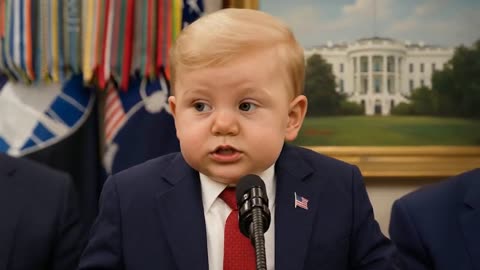 CUTE CARTOON VIDEO OF TRUMP