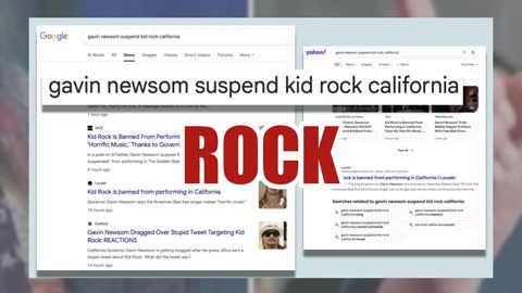 Fact Check: Governor Gavin Newsom Did NOT Suspend Kid Rock From Performing In California