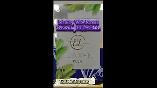 Masking with Elaxen PLLA Mask 💁🏻‍♀️Acecosm - Beautiejunkie10