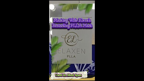 Masking with Elaxen PLLA Mask 💁🏻‍♀️Acecosm - Beautiejunkie10