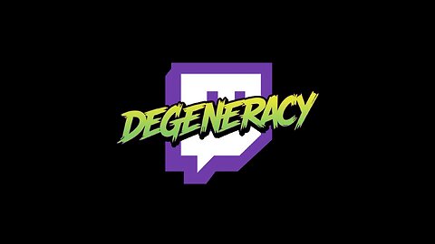 The degeneracy on Twitch must be dealt with.