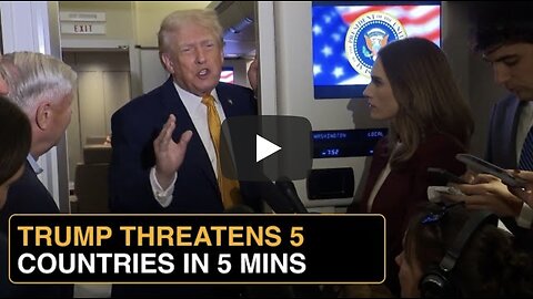 Trump Threatens India, Iran, Cuba, Colombia, Mexico & Greenland - All In 5 Mins | Venezuela Crisis