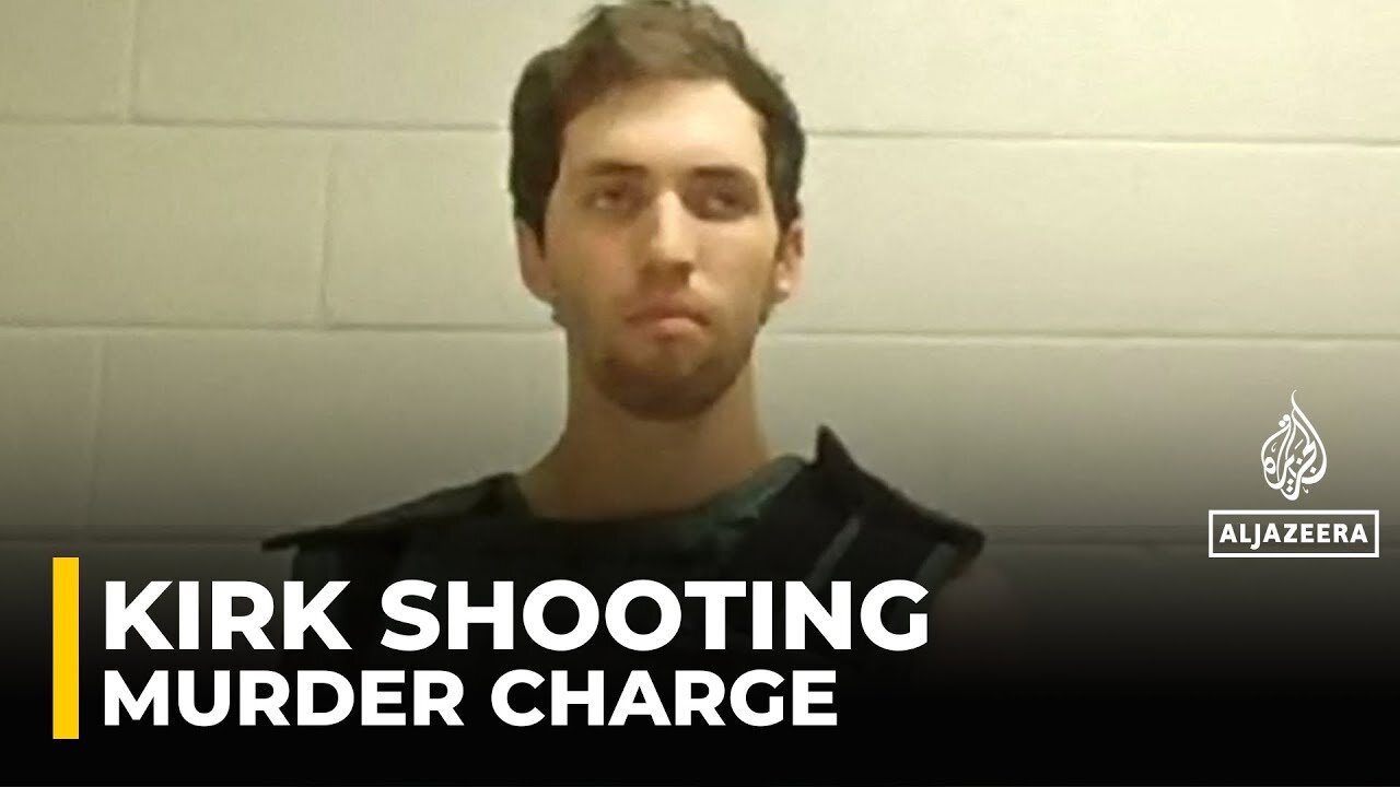 Charlie Kirk shooting: Suspect Tyler Robinson charged with murder