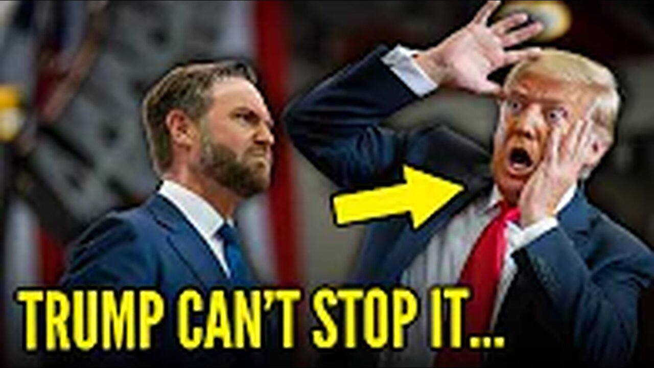 Trump PANICS as JD Vance’s SHOCK BETRAYAL Goes PUBLIC