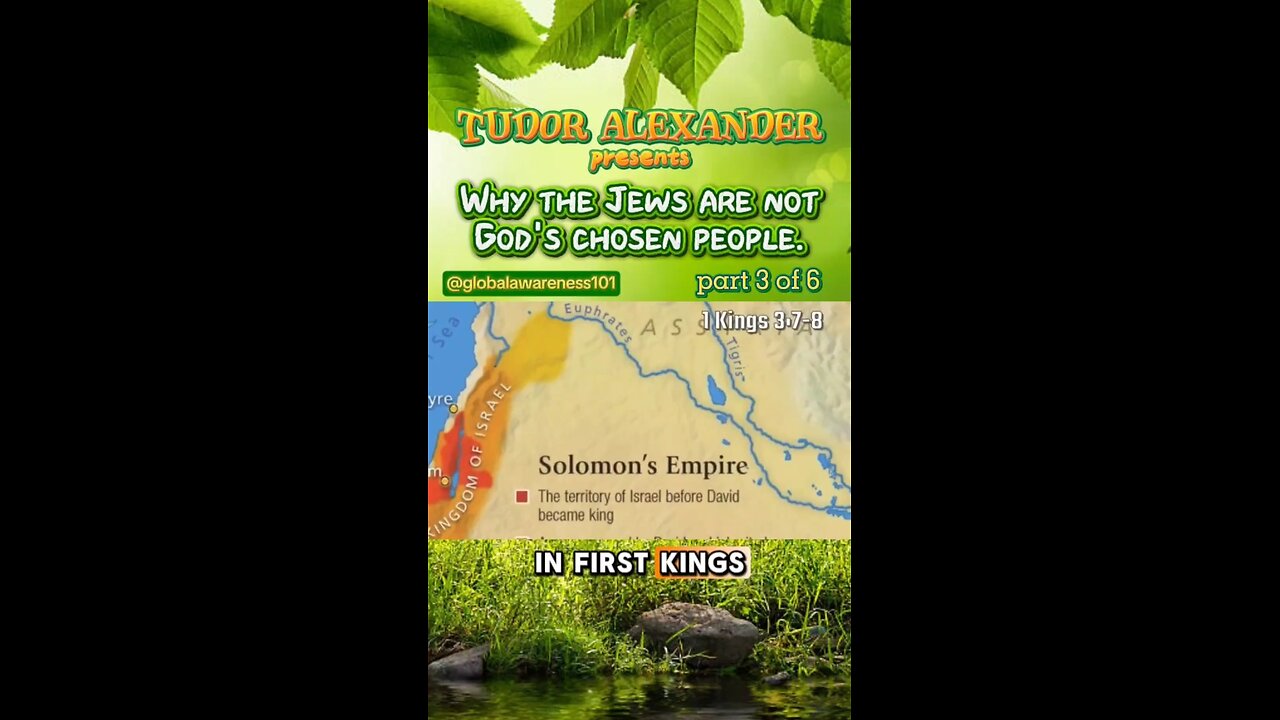Why the Jews are not God's chosen people. Part 3 of 6.