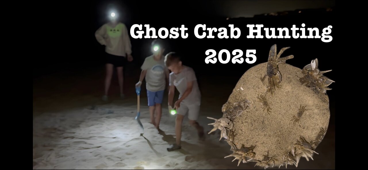 Ghost Crab Hunting @ South Bethany, Delaware 2025