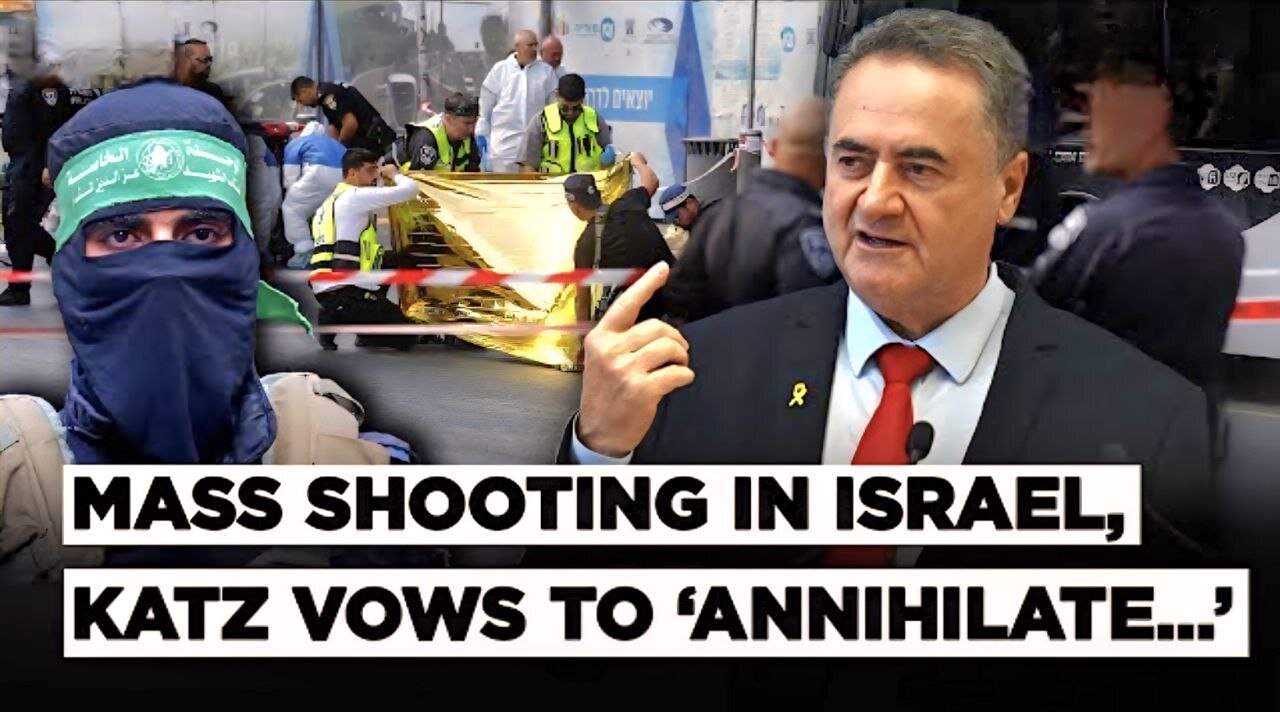 Gunmen ‘From Ramallah’ Open Fire In Jerusalem With Submachine Gun As Israel Vows To Destroy Gaza
