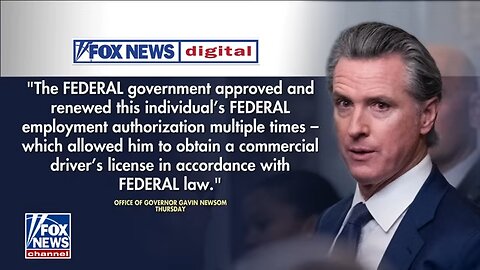 Migrant truck crash: Newsom dodges accountability, points blame at FEDS