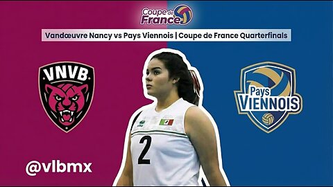 Aime Topete - Vandœuvre Nancy vs Pays Viennois | Coupe de France Quarterfinals - Volleyball