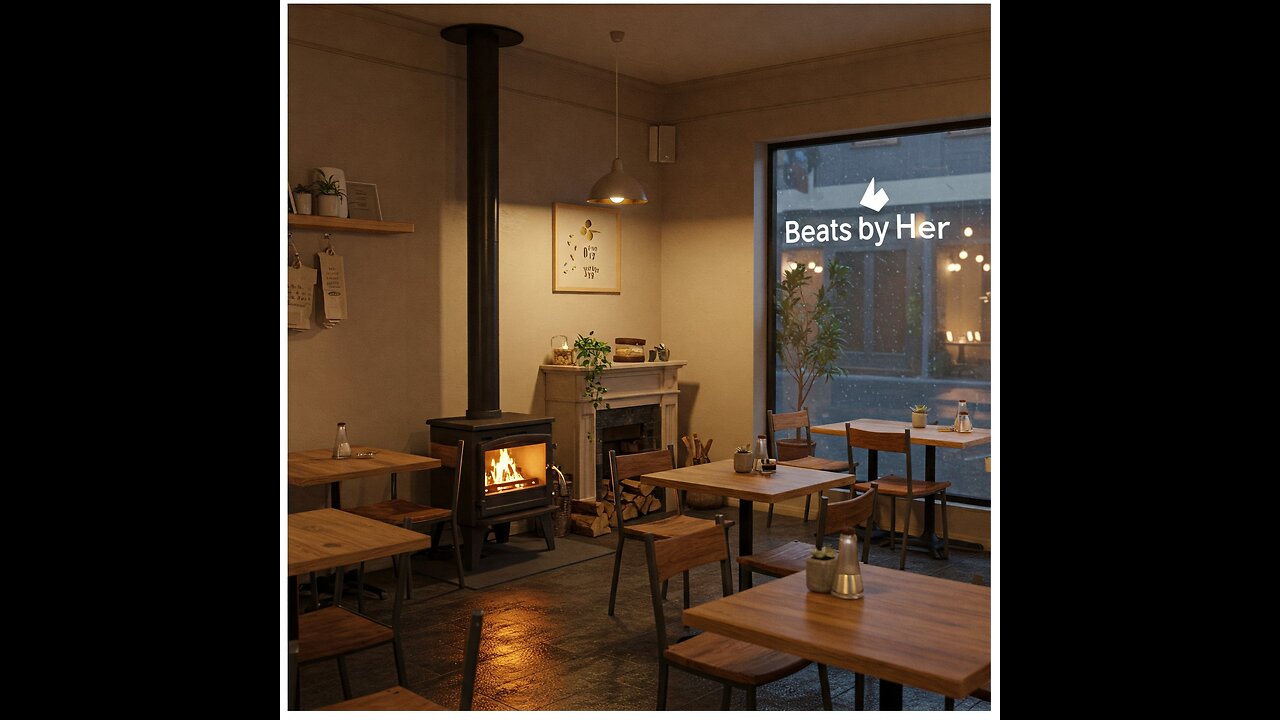 Smooth Jazz in the Rain | Calming Cafe Ambience for Focus & Relaxation I Lo-fi, Work, Study