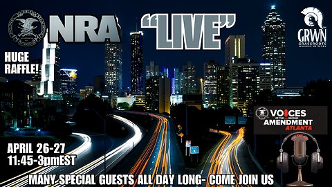 Livestreaming April 26, 2025 @ 11:45 a.m. EDT from Atlanta, Georgia