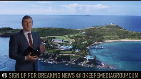 Exclusive Okeefe breaks into Epstein island home !