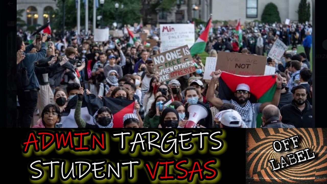 So We're Crying Over Terrorists Losing Student Visas Now? This Is What We're Doing?