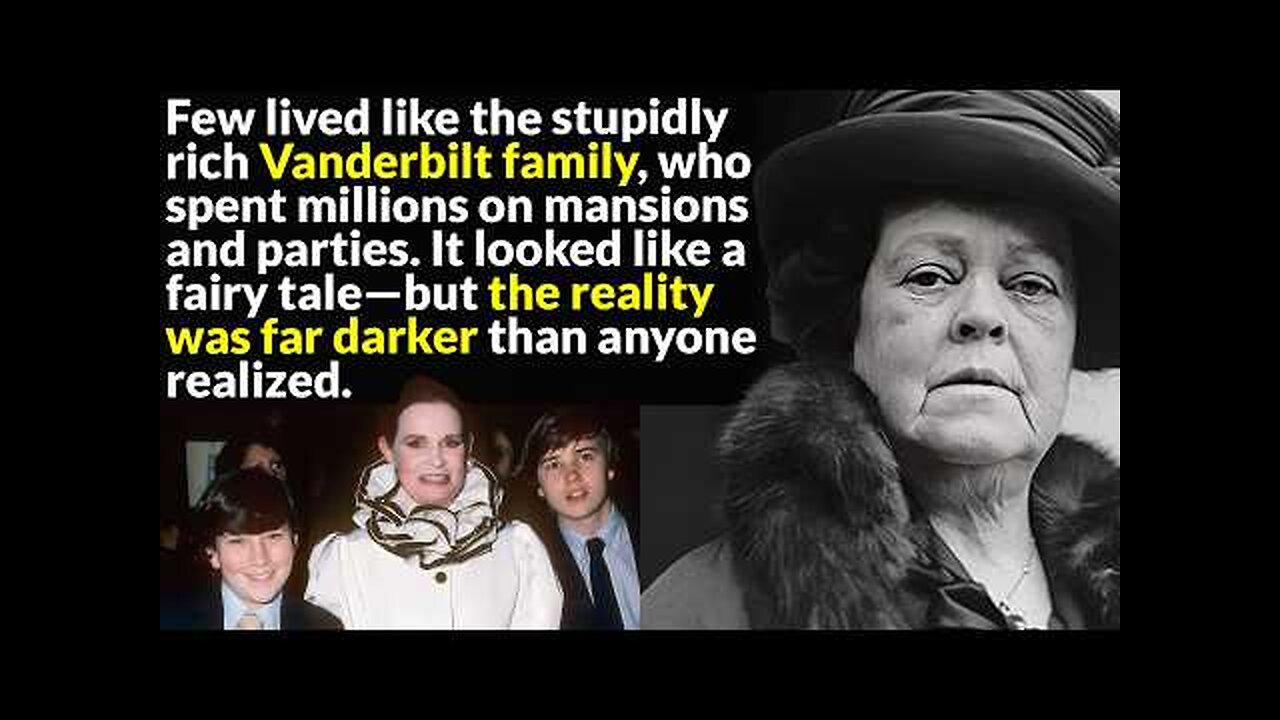 THE DOWNFALL OF THE VANDERBILT FAMILY