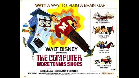 1969 Teen Heartthrob Kurt Russell in The Computer Wore Tennis Shoes