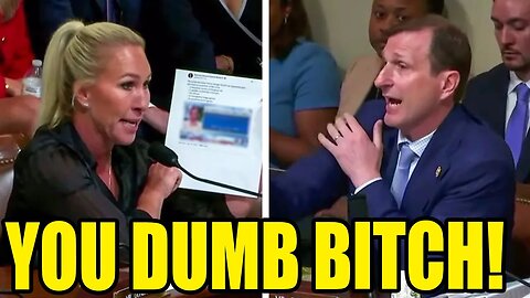 Dan Goldman DESTROYS Marjorie Greene in Congress Over This INSANE Statement