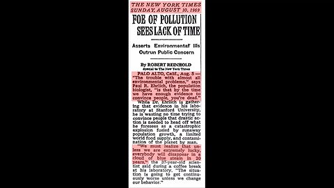 Experts That Cried "Climate Change"
