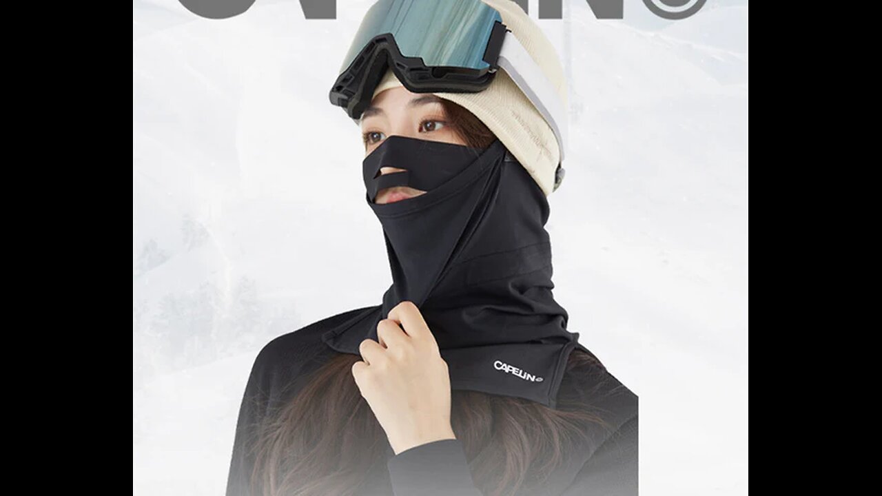 Ski Face Mask - Quick-Dry, Breathable, Warm, and Windproof