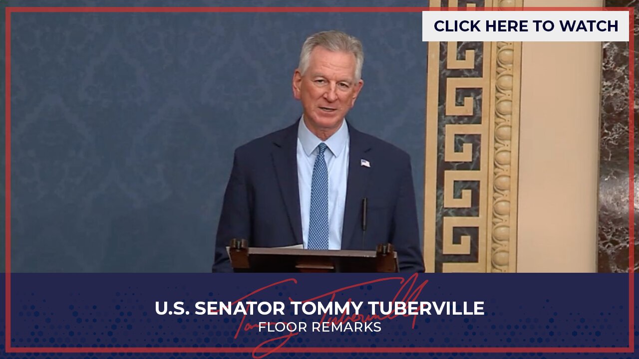 Senator Tuberville Stands Up for Veterans, Objects to Woke Democrat UC Attempt