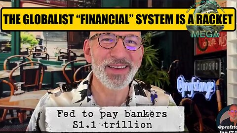 THE GLOBALIST "FINANCIAL" SYSTEM IS A RACKET | 70% of all bank profits now come from Fed handouts. It's not a free market—it's a rigged casino. And you're covering the losses.