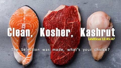 Clean, Kosher, Kashrut