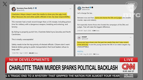 CNN (FINALLY) Reports The Murder Of Iryna Zarutska…Predictably, The Focus Is On Republicans Pouncing