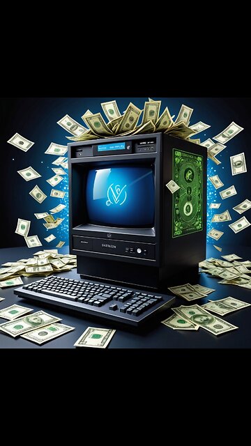 Money magic computer💰🤦‍♂️🤯 Elon Musk, DOGE