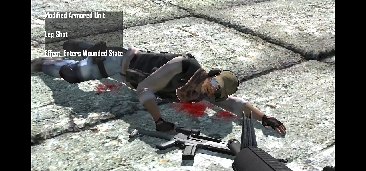 Simulating Body Armor and Realistic Injury Effects in Arma II with "Handle Damage" and COSLX Mod