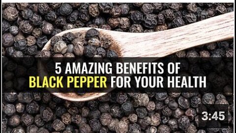 "Health Advantages: Uncovering the 5 Remarkable Benefits of Black Pepper"