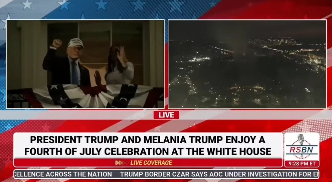 The President and The First Lady Do The Trump Dance