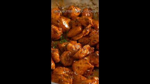 spicy butter garlic chicken recipe