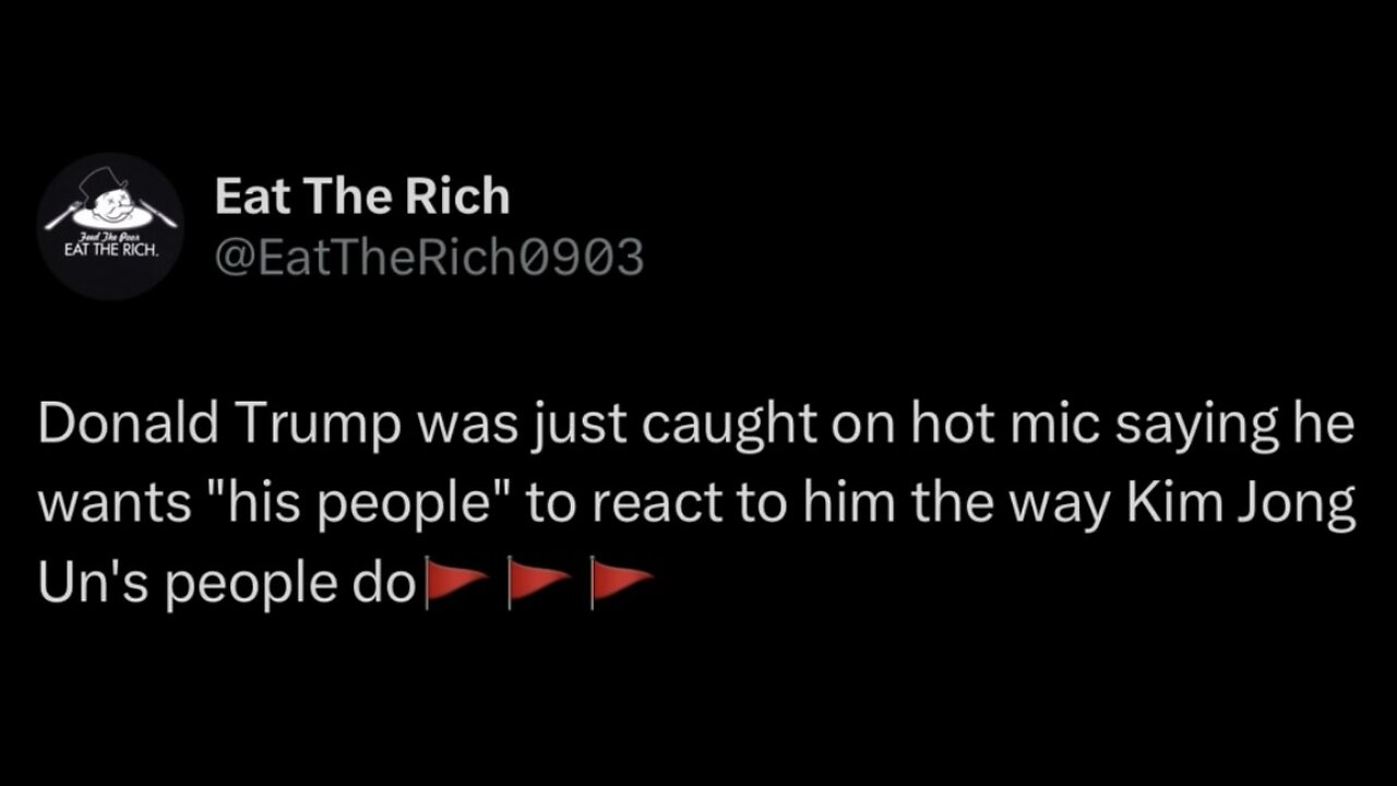 Trump Caught On 🔥🎤