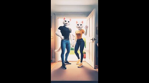 Magic Cat and the Brave Family 