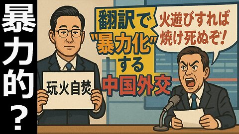 🤣中国外交は本当に“暴力的”なのか？日本語訳で誤解される強硬レトリックの正体