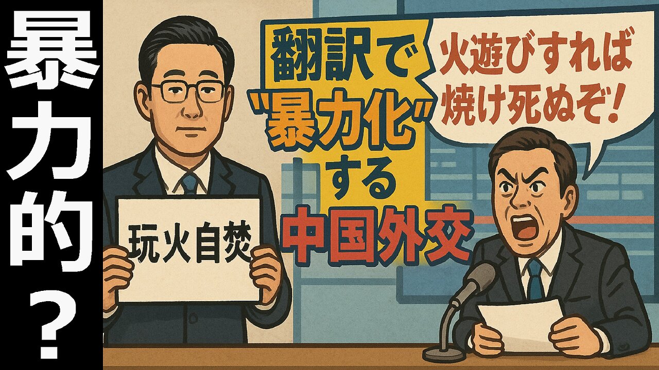 🤣中国外交は本当に“暴力的”なのか？日本語訳で誤解される強硬レトリックの正体