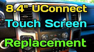 DIY How to Replace Delaminated 8.4" UConnect Touch Screen in 2018+ RAM Trucks - End Ghost Touches