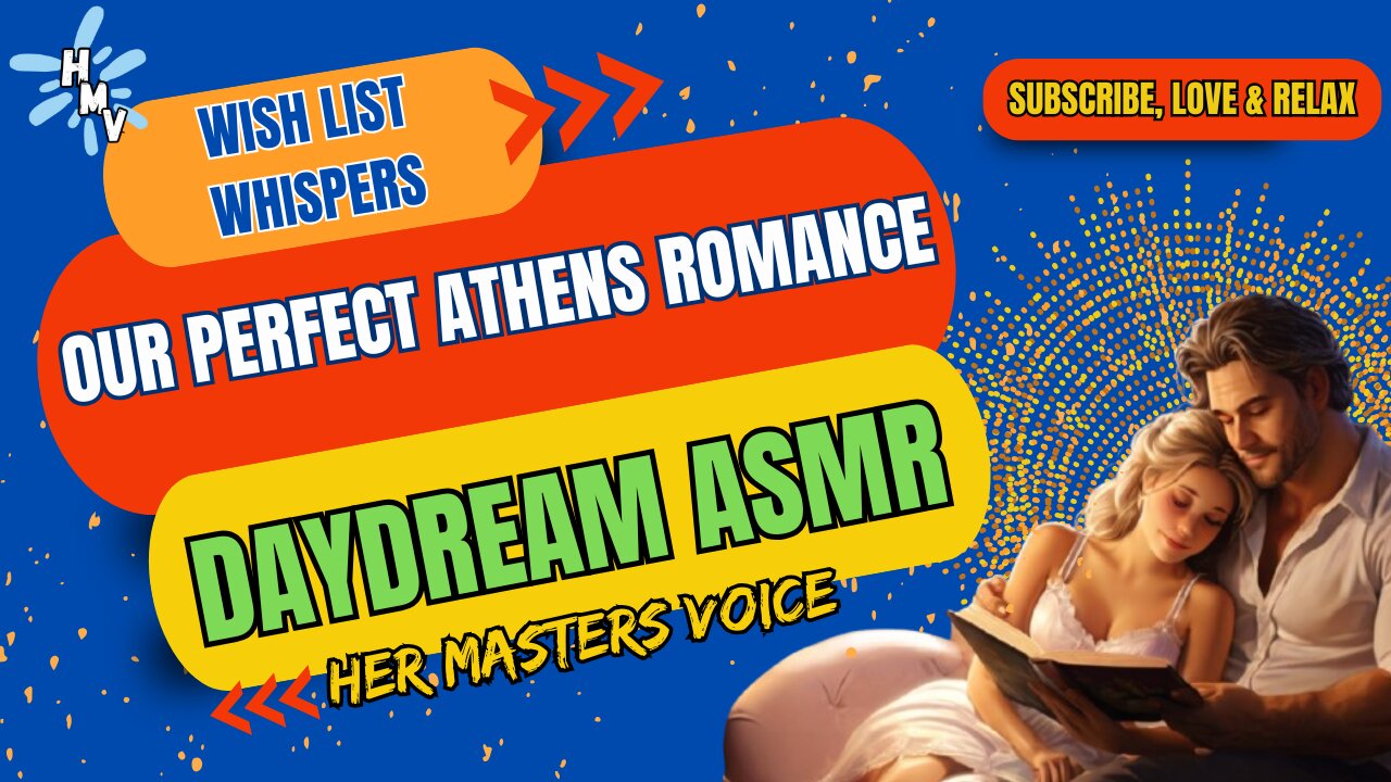 Athens Balcony Sweet Memory Story | Soft-Spoken ASMR Fantasy (Night Whispers Male Master) Sleep Aid