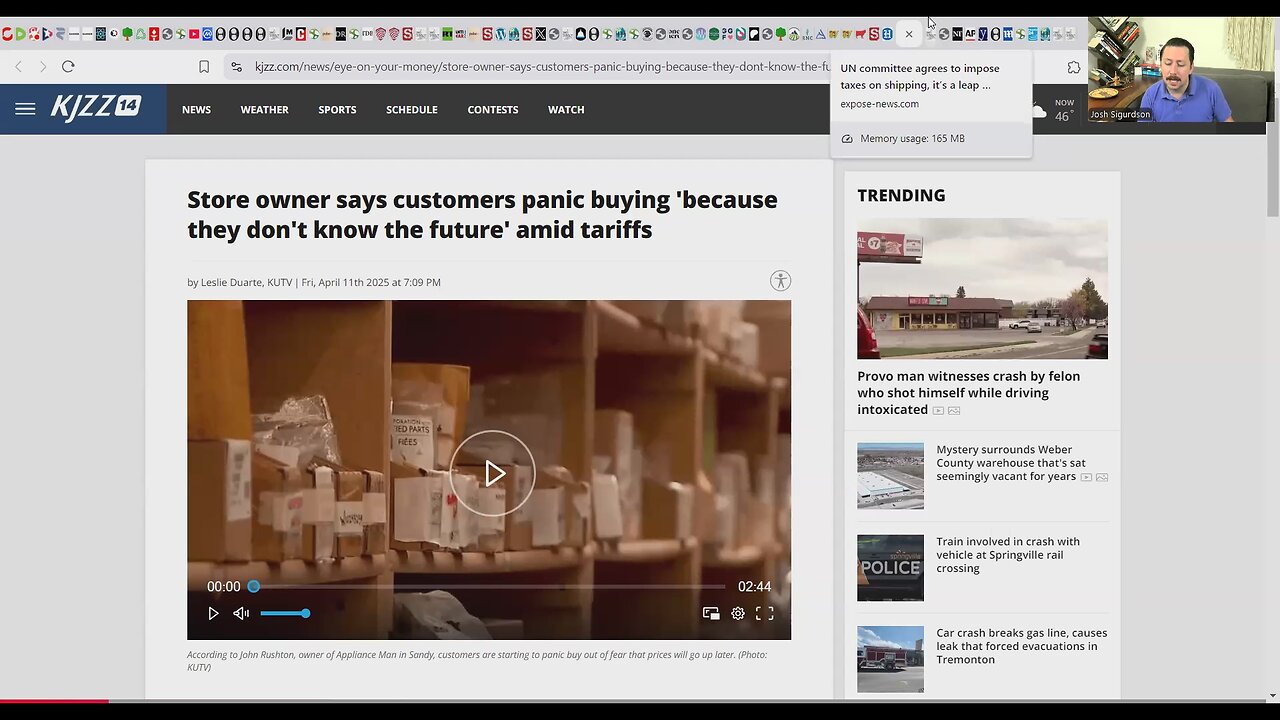 PANIC BUYING ERUPTS!