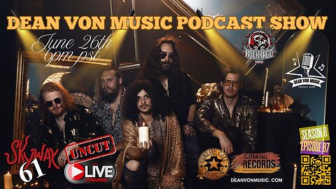 S8 | E87 'SKYWAY 61' MUSIC PODCAST SHOW LIVE! AROUND THE WORLD OUT ON JUNE 26TH 2025