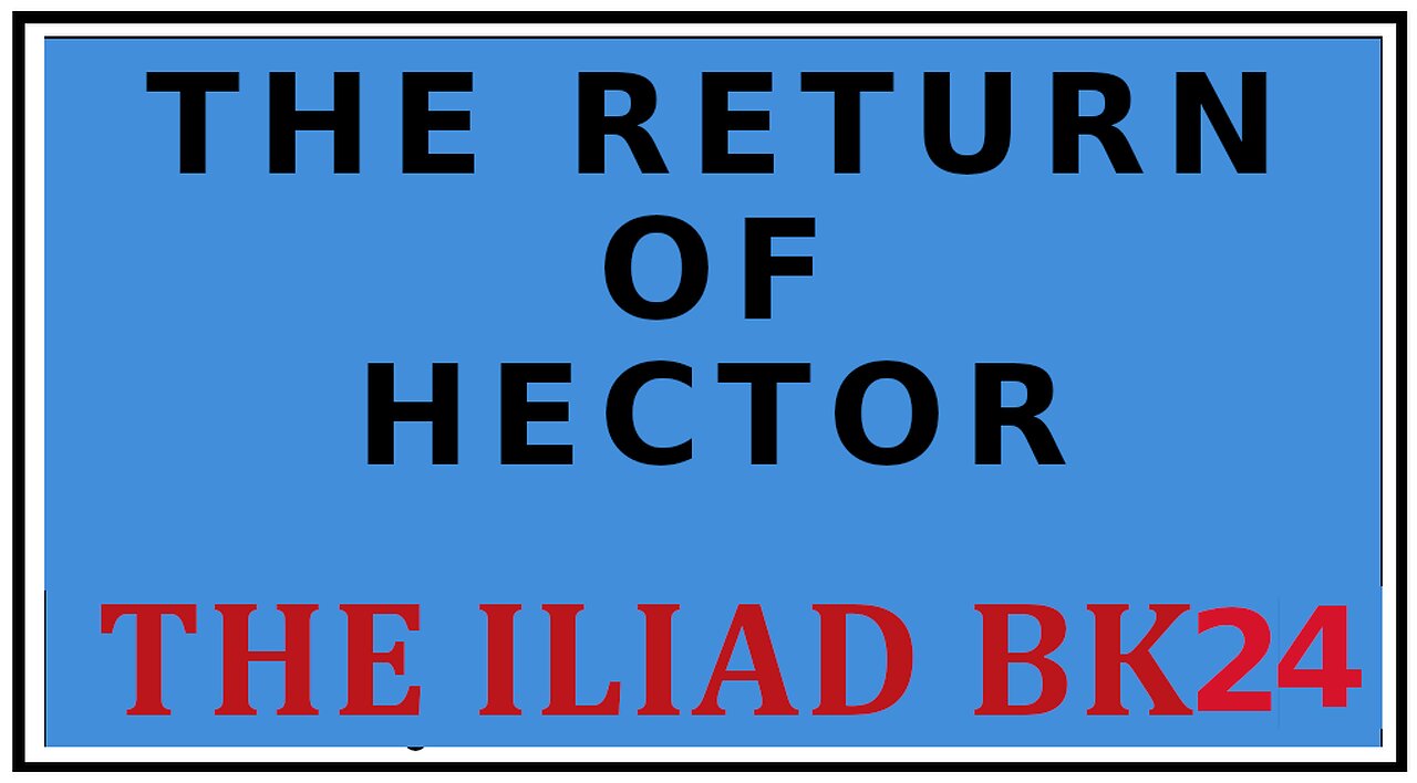 Ancient Lore: The Ransom of Hector Homer's -The Iliad Bk 24