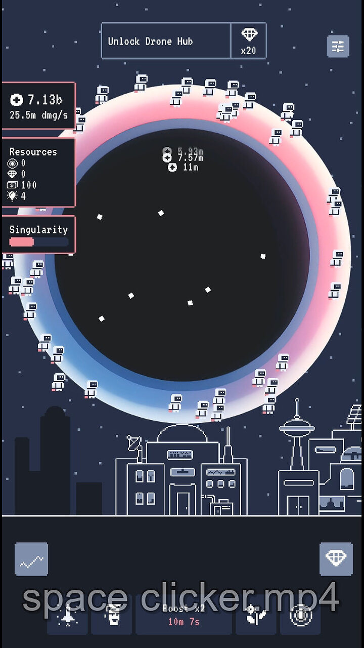 Space Clicker - Android Gameplay [30+ Mins, 720p]