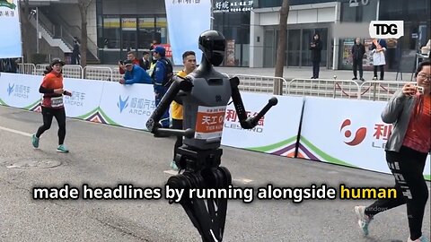 Chinese Robots Are Running Half Marathons