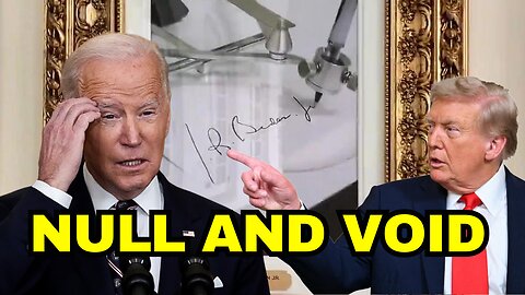 AUTOPEN PRESIDENT: House Oversight Committee RULES Biden Autopen Executive Actions NULL AND VOID