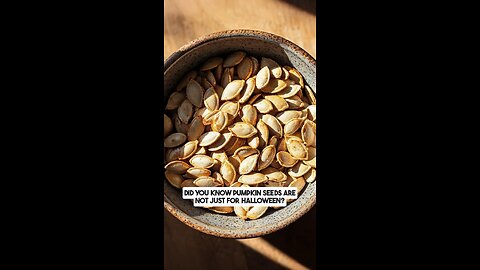 Get Magnesium and Zinc from Pumpkin Seeds
