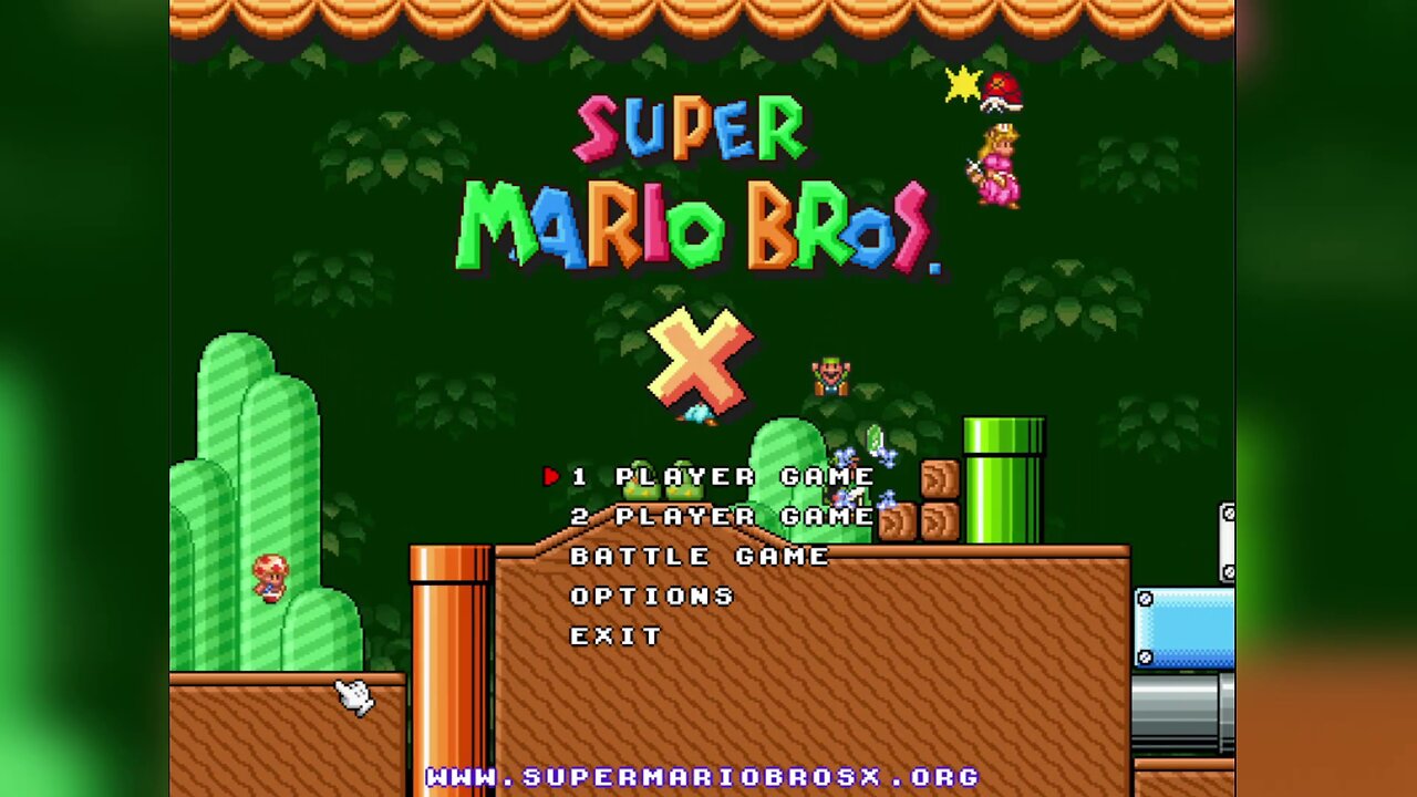 Super Mario Bros. X (PC) - The Princess Cliché part 1