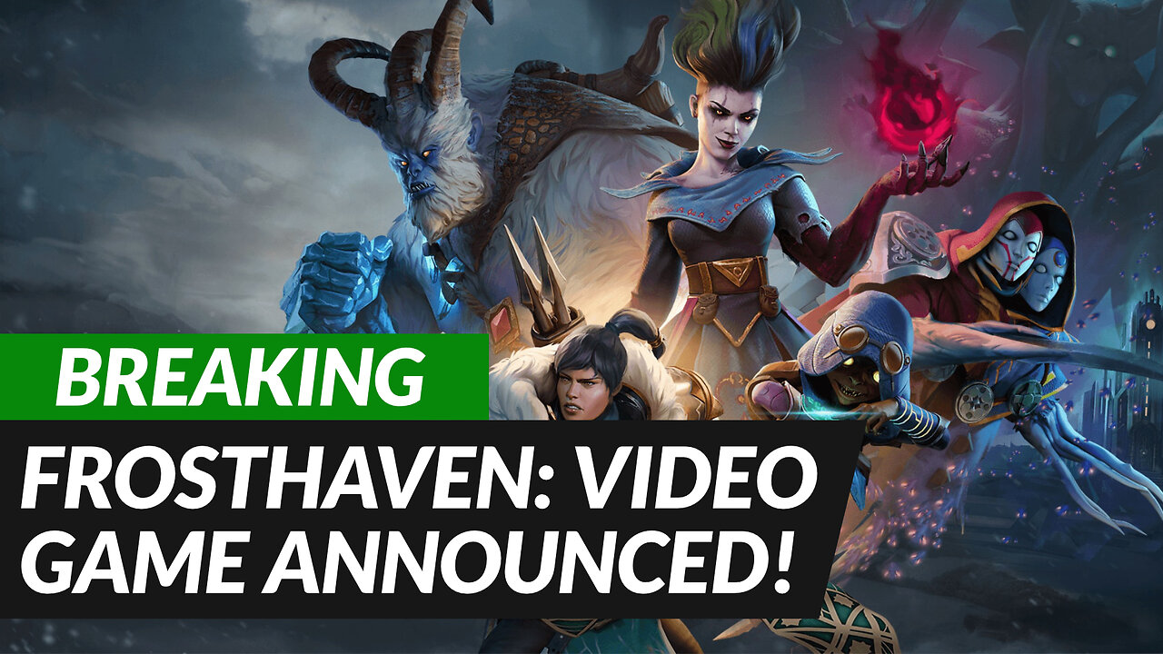 BREAKING: Frosthaven Video Game & Beta ANNOUNCED! ❄️⚔️🧙