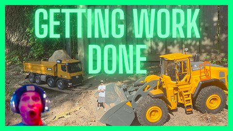 RC BACK YARD CONSTRUCTION FIRST RUN