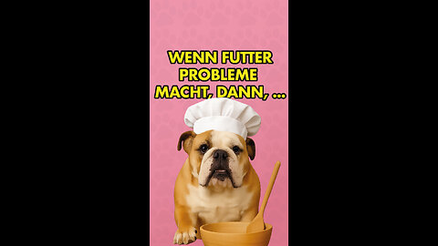 Wenn das Futter das Problem ist, dann ...