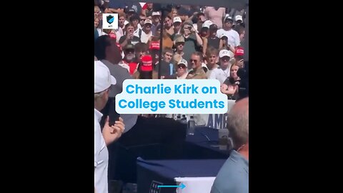 ❌ Charlie Kirk on College Students 🤣